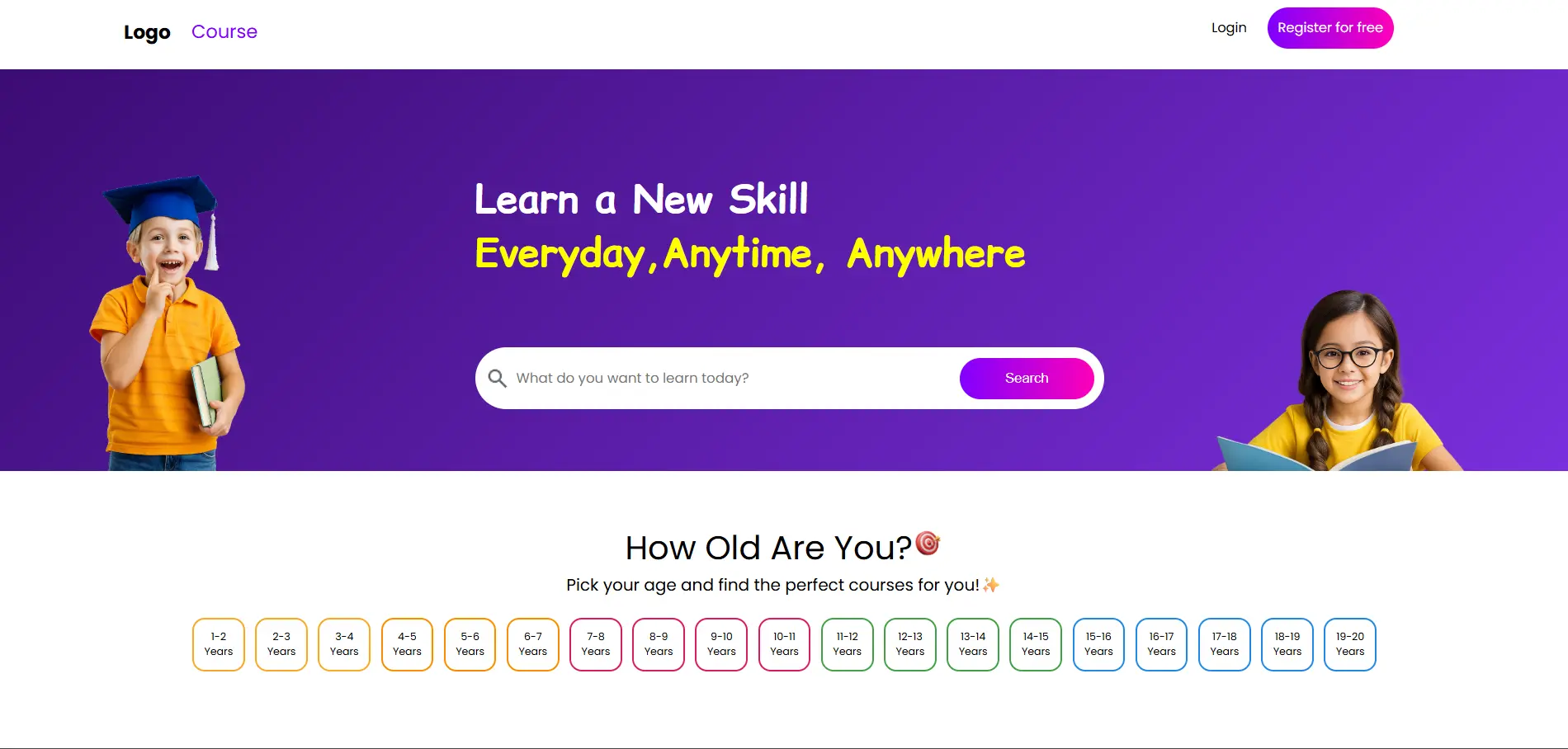 Modern Interactive Web Application Preview
