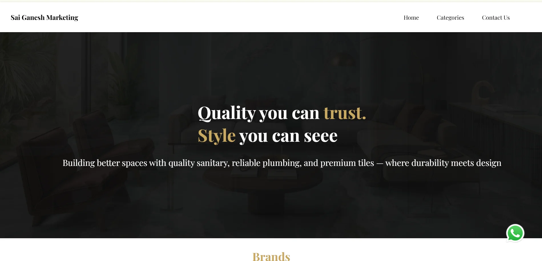 Sai Ganesh Marketing Website Preview